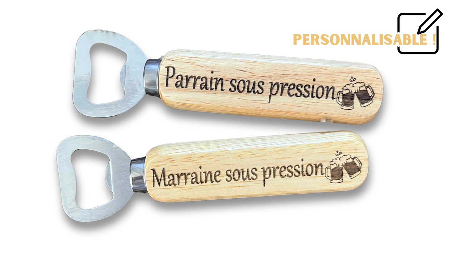 Décapsuleur "Parrain Marraine"