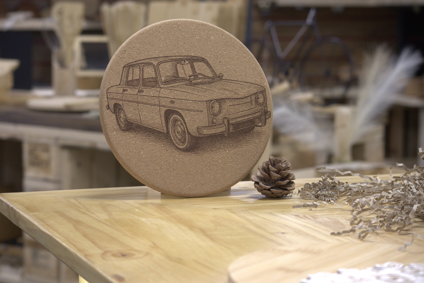 Dessous de Plat "Renault 8"
