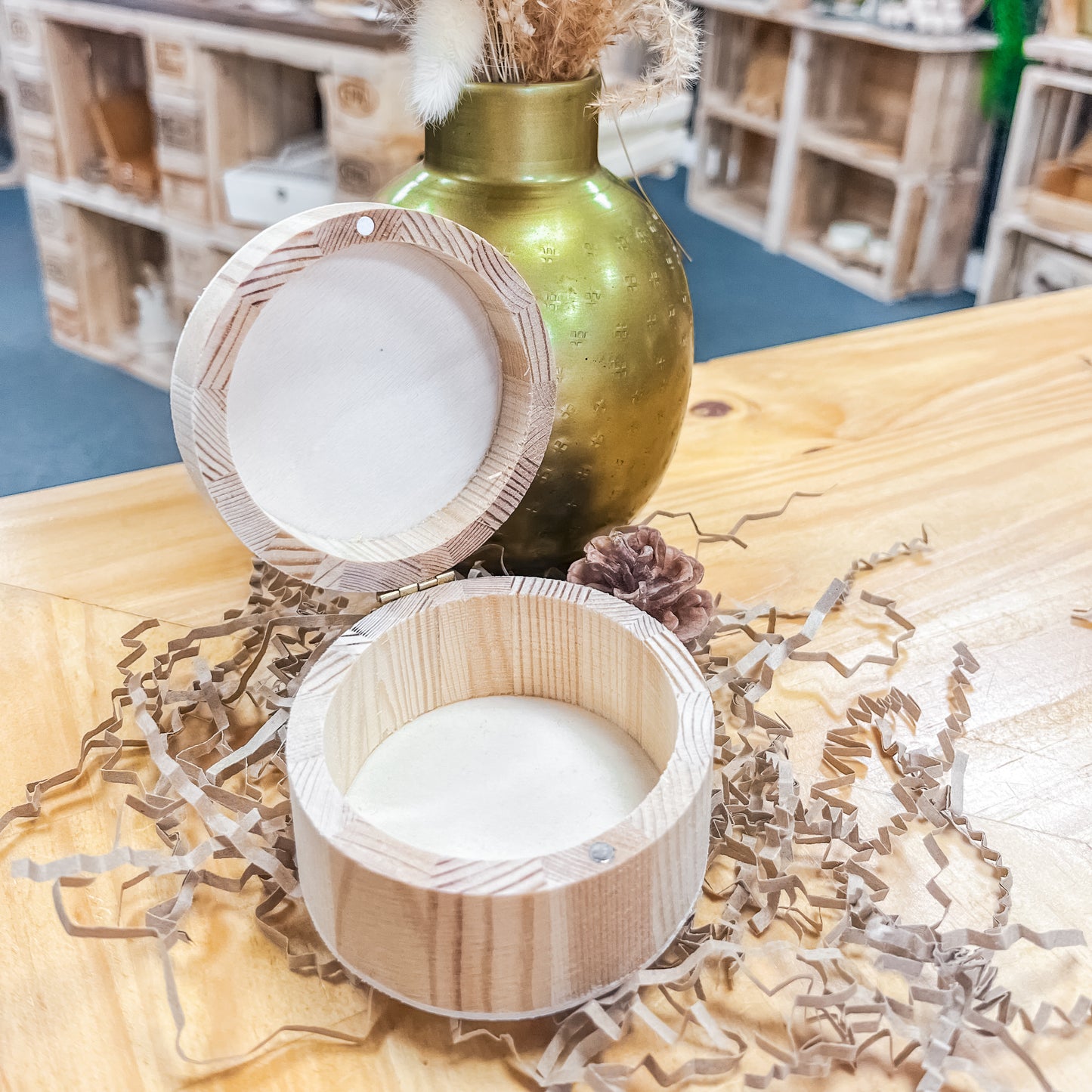Boîte à bijoux – Forme ronde