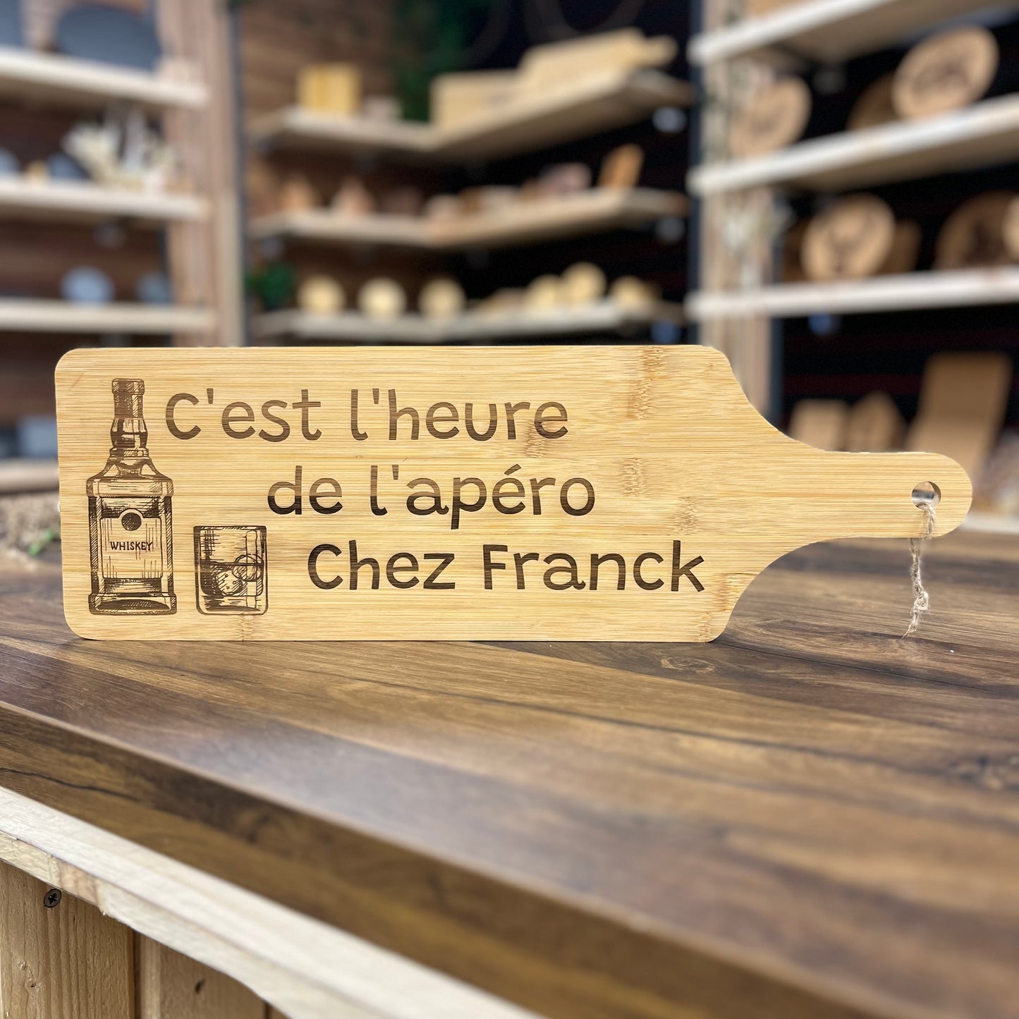 Planche apéro "C'est l'heure de l'apéro chez..."