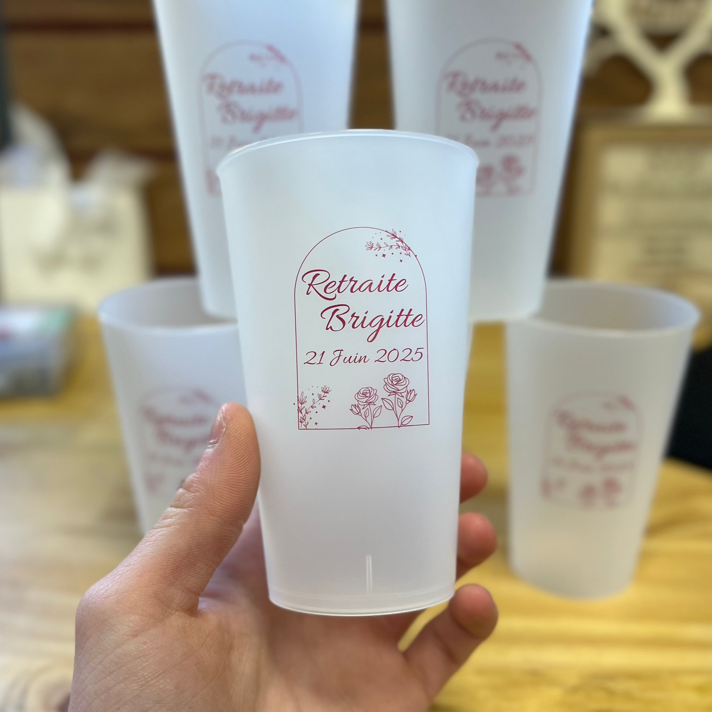 400 Gobelets personnalisés