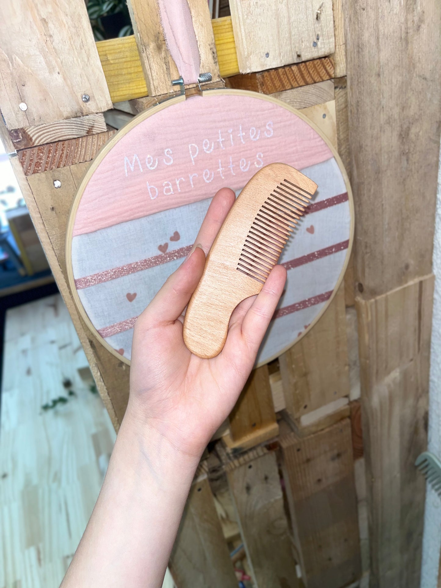peigne en bois