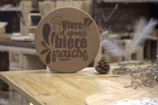 Dessous de Plat "Bière fraîche"
