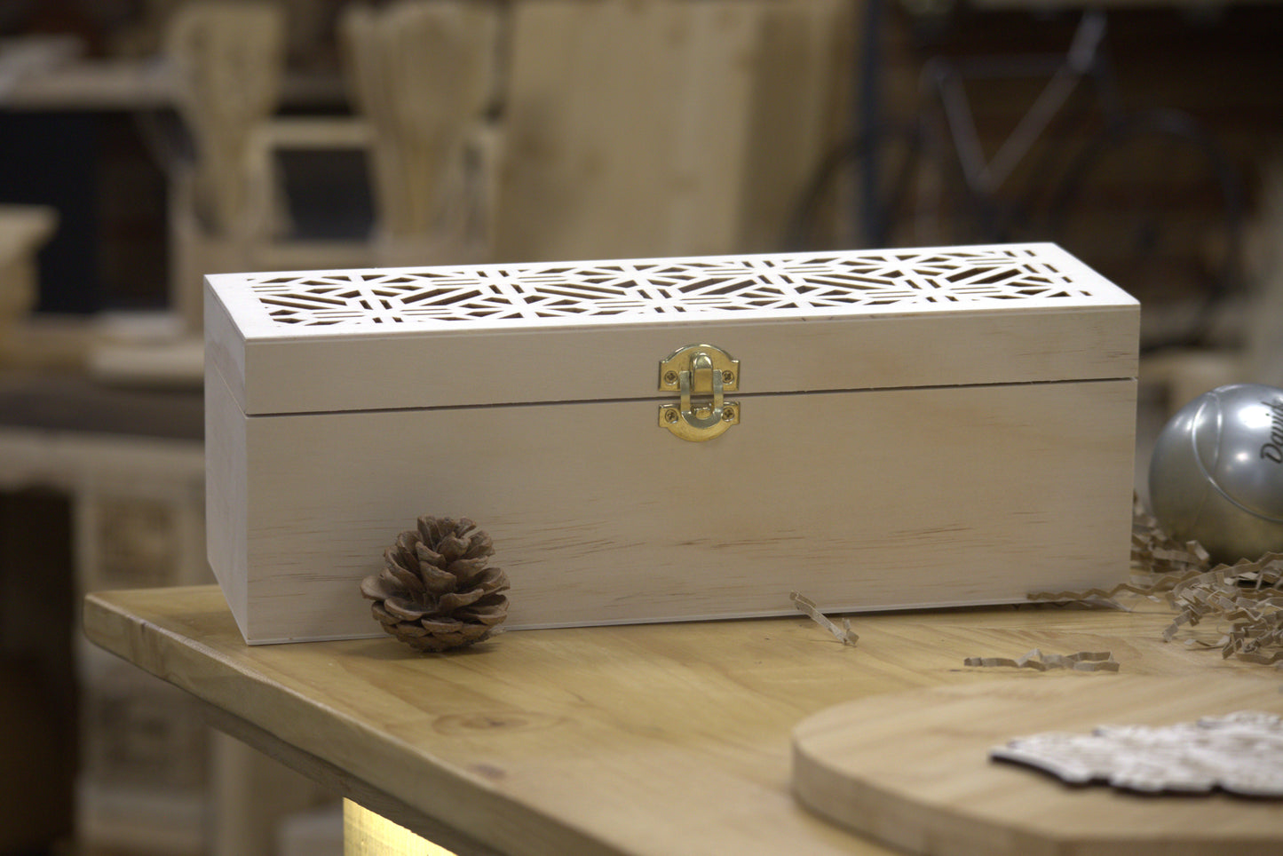 Boite à Thé en Bois 2