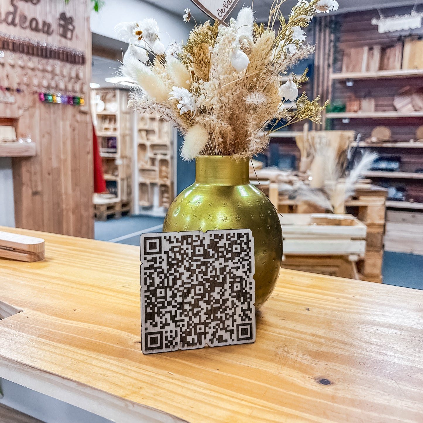 Plaque QR Code personnalisable