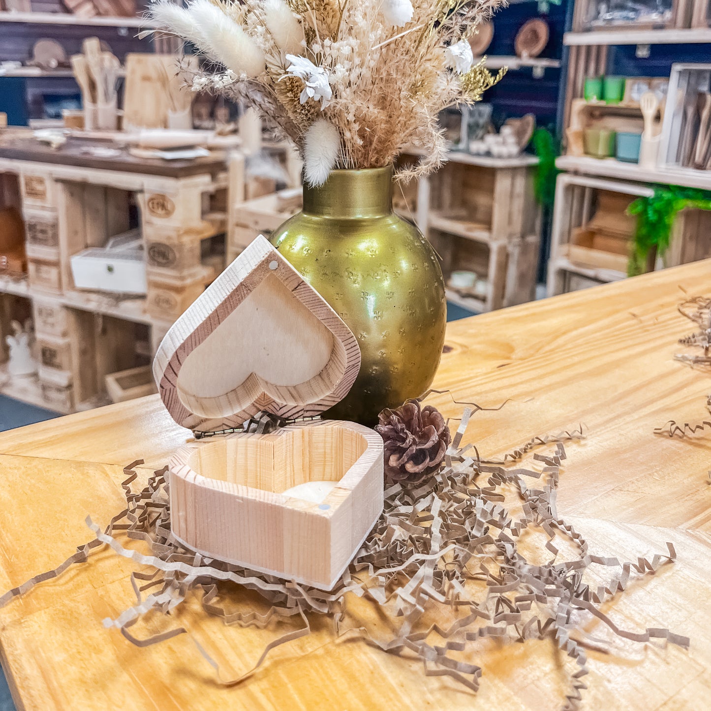 Boîte à bijoux – Forme cœur