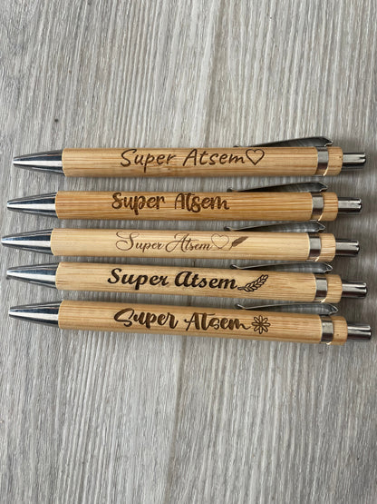 Stylo Bambou Personnalisable