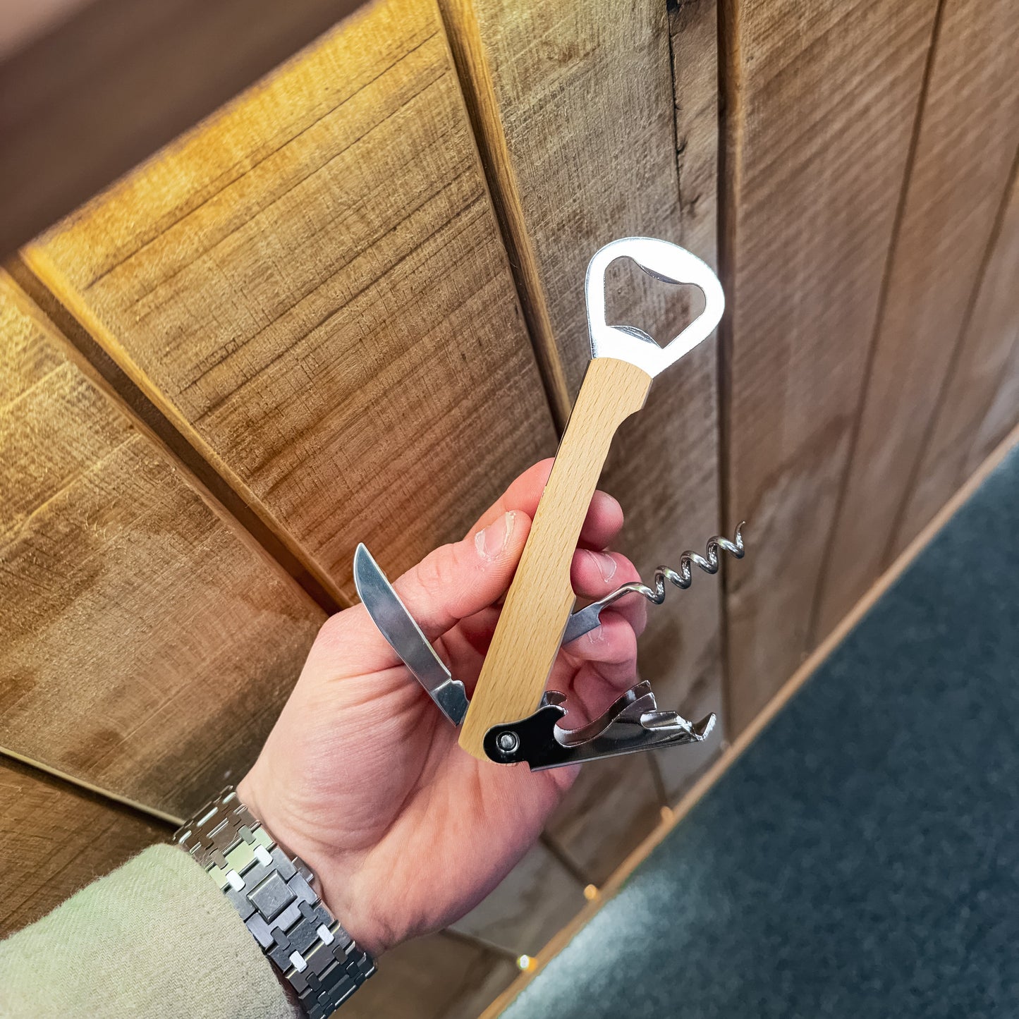 Limonadier en bois multifonction